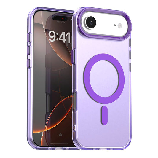 Coque MagSafe pour Apple iPhone 17 Air, Techsuit, CandyCase, Violet