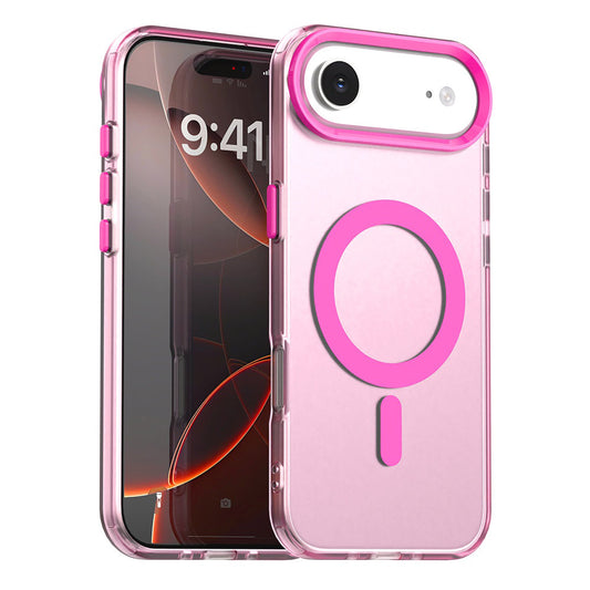 Coque MagSafe pour Apple iPhone 17 Air, Techsuit, CandyCase, Rose