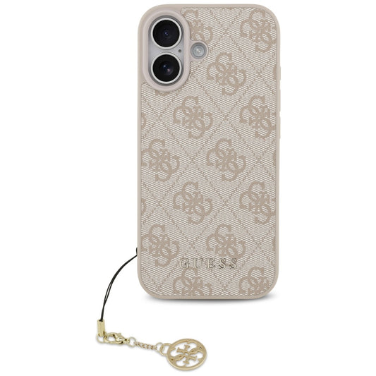 Housse MagSafe pour Apple iPhone 17, Guess, 4G Charm Cradle, Rose