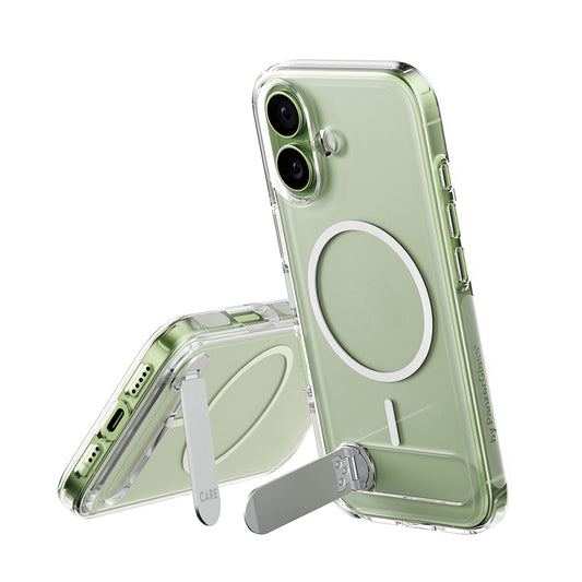 Coque MagSafe pour Apple iPhone 17, PanzerGlass, avec fonction support, Transparente