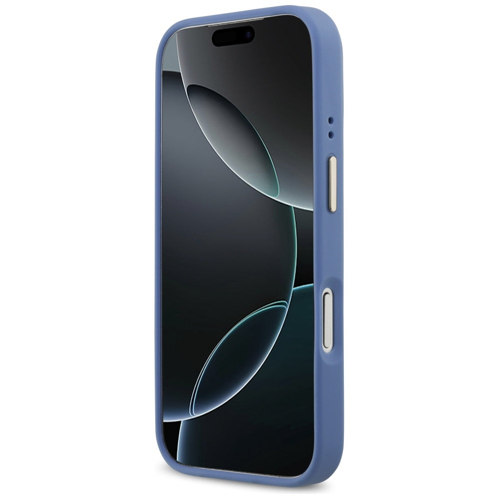 MagSafe Case for Apple iPhone 17 Pro Max, Guess, 4G Stripe, Blue