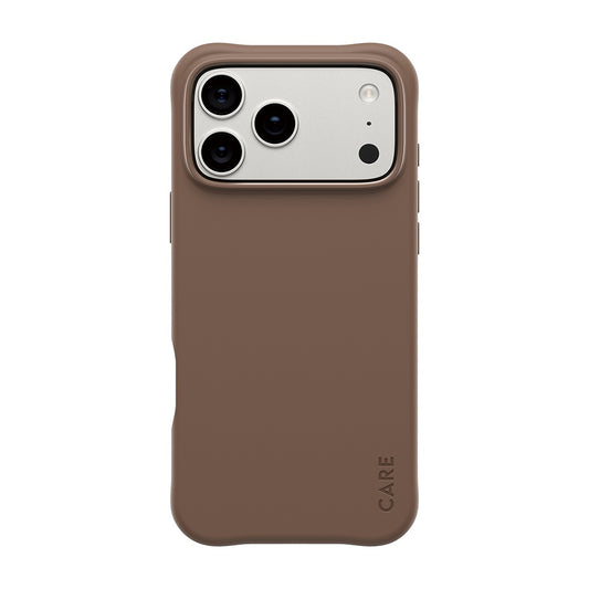 Étui MagSafe pour Apple iPhone 17 Pro Max, PanzerGlass, Care Fashionable, Marron
