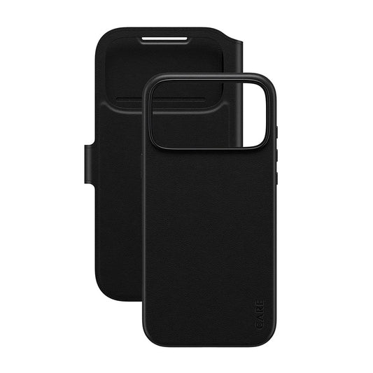 Étui MagSafe pour Apple iPhone 17 Pro Max, PanzerGlass, Fonction Care Tango Two-in-One, Noir