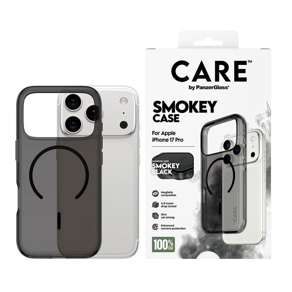 Étui MagSafe pour Apple iPhone 17 Pro Max, PanzerGlass, Care Urban Explorer, Noir