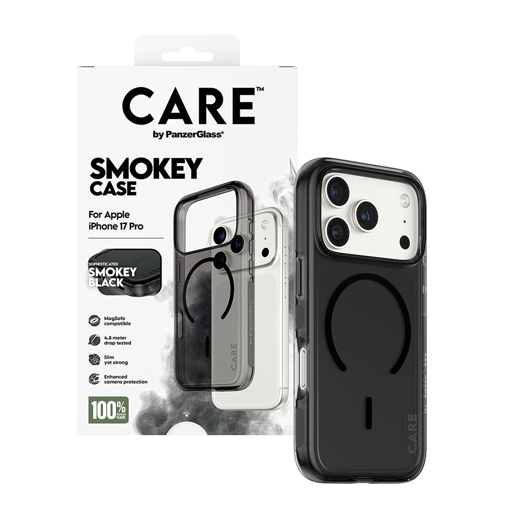 Étui MagSafe pour Apple iPhone 17 Pro Max, PanzerGlass, Care Urban Explorer, Noir