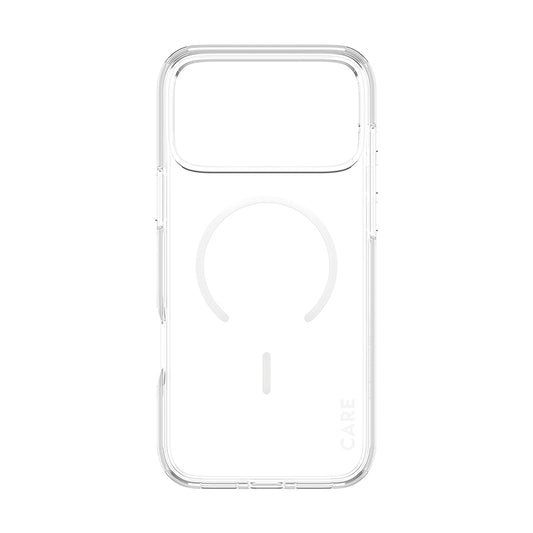 Coque MagSafe pour Apple iPhone 17 Pro Max, PanzerGlass, Care Urban Explorer, Transparente Blanche