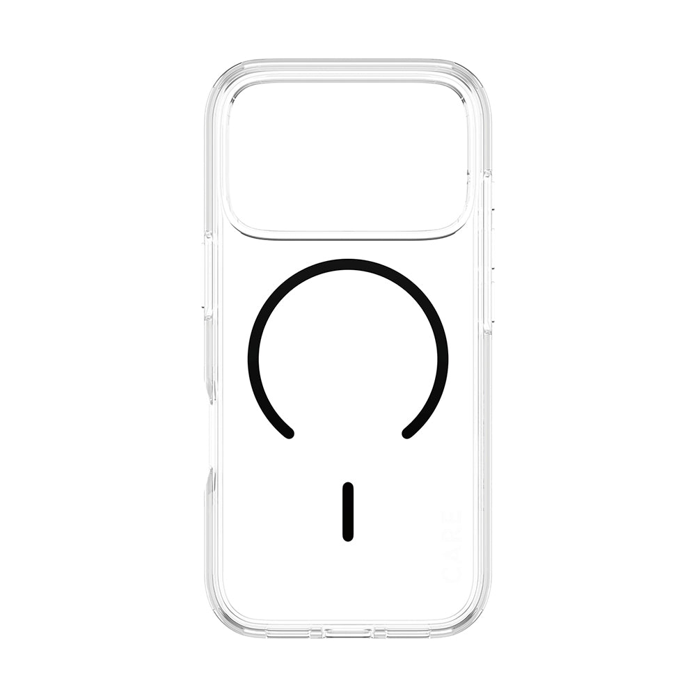 Étui MagSafe pour Apple iPhone 17 Pro Max, PanzerGlass, Care Urban Explorer, Transparent Noir