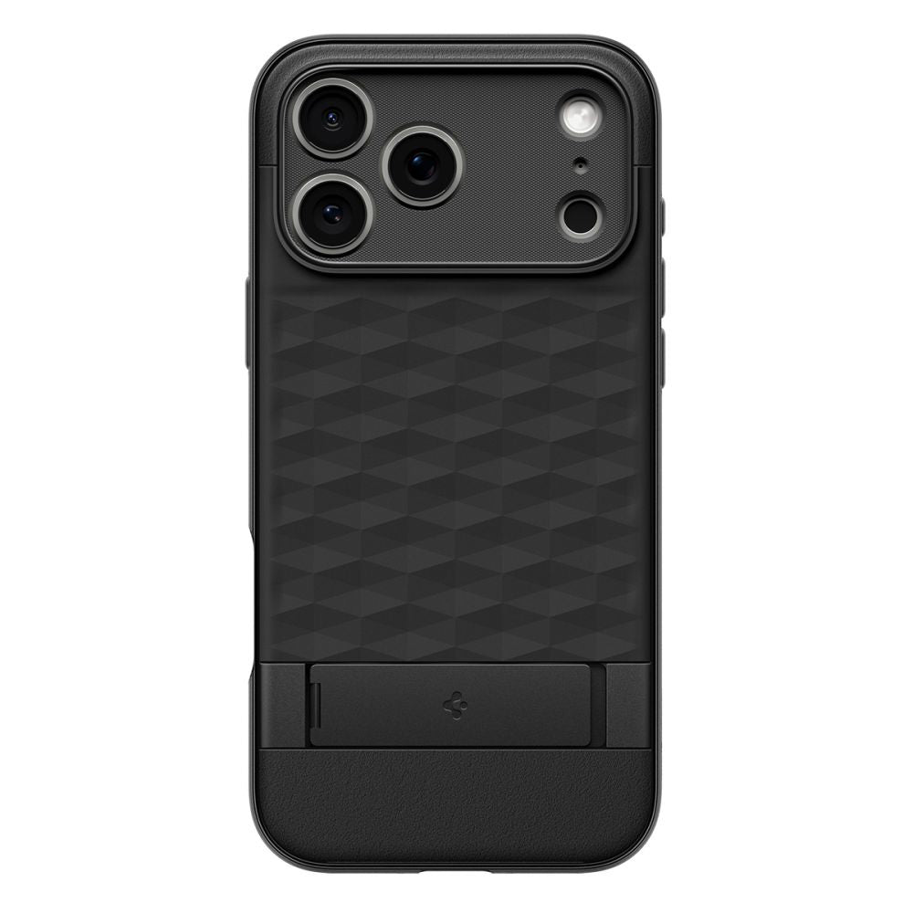 Coque MagSafe pour Apple iPhone 17 Pro Max, Spigen, Caseology Parallax S, Noir Mat
