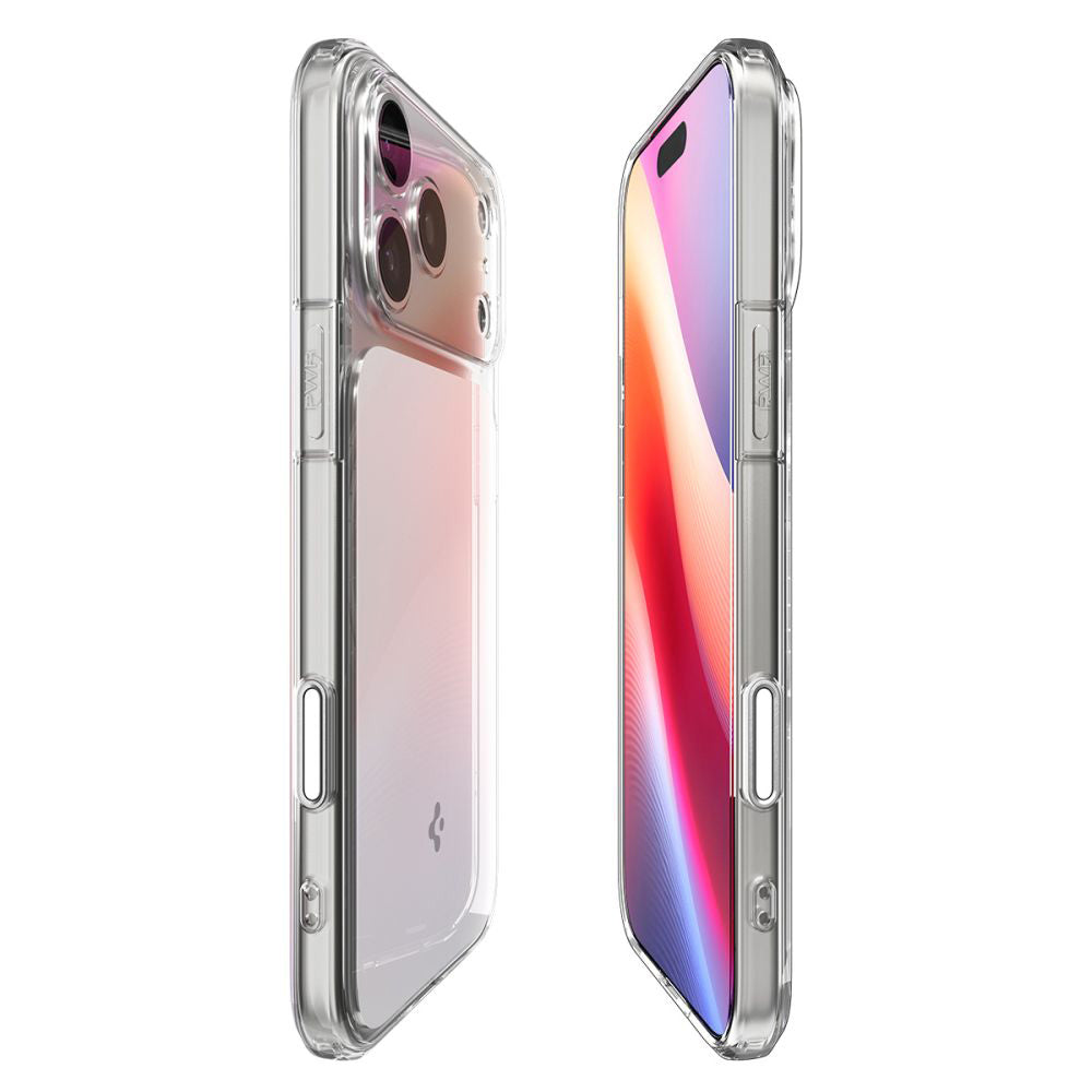 Coque MagSafe pour Apple iPhone 17 Pro Max, Spigen, Ultra Hybrid T, Blanche ACS10280