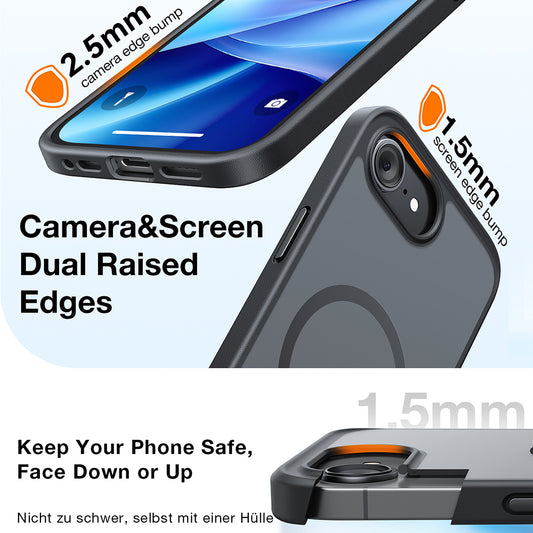 Coque MagSafe pour Apple iPhone 17 Pro Max, Torras, Guardian, Bleue