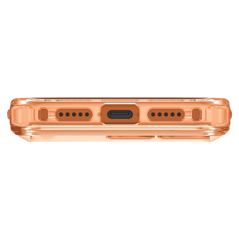 Étui MagSafe pour Apple iPhone 17 Pro Max, UNIQ, LifePro Xtreme MagClick, Orange