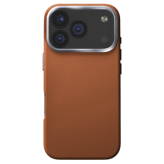 Coque MagSafe pour Apple iPhone 17 Pro Max, UNIQ, Lyden Leatherette, Marron