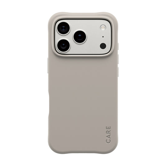 Coque MagSafe pour Apple iPhone 17 Pro, PanzerGlass, Care Fashionable, Beige