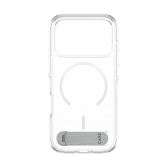 Coque MagSafe pour Apple iPhone 17 Pro, PanzerGlass, avec fonction support, Transparente