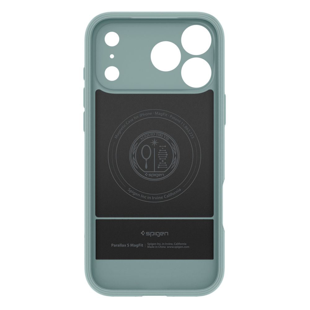 Coque MagSafe pour Apple iPhone 17 Pro, Spigen, Caseology Parallax S, Vert