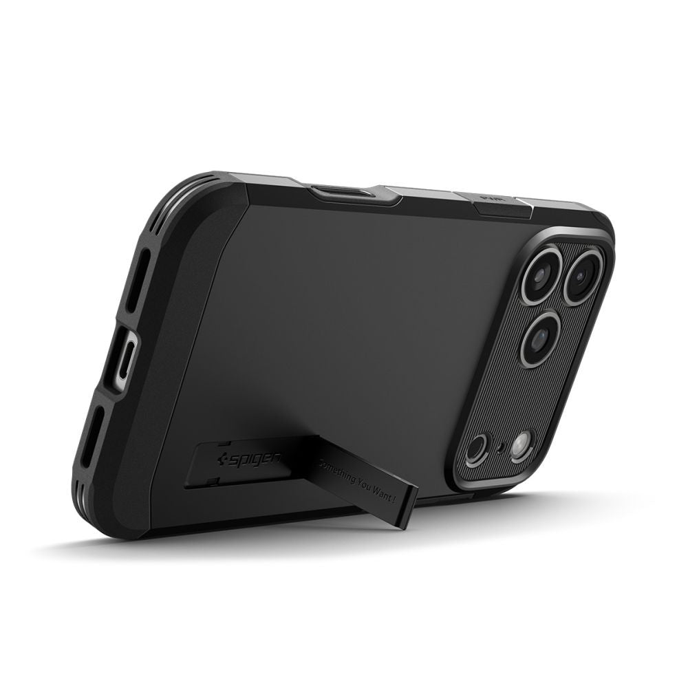 Coque MagSafe pour Apple iPhone 17 Pro, Spigen, Tough Armor T, Noire ACS10361