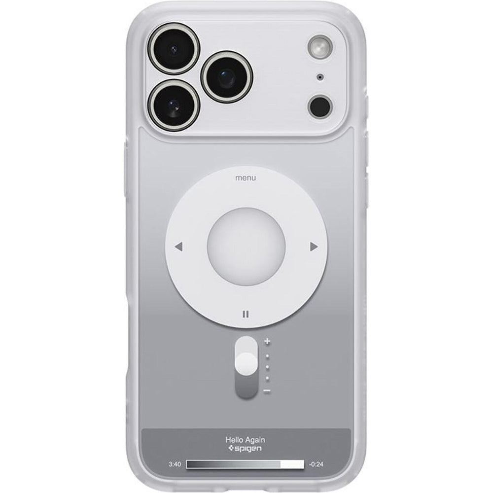 Coque MagSafe pour Apple iPhone 17 Pro, Spigen, Ultra Hybrid Classic, Argentée