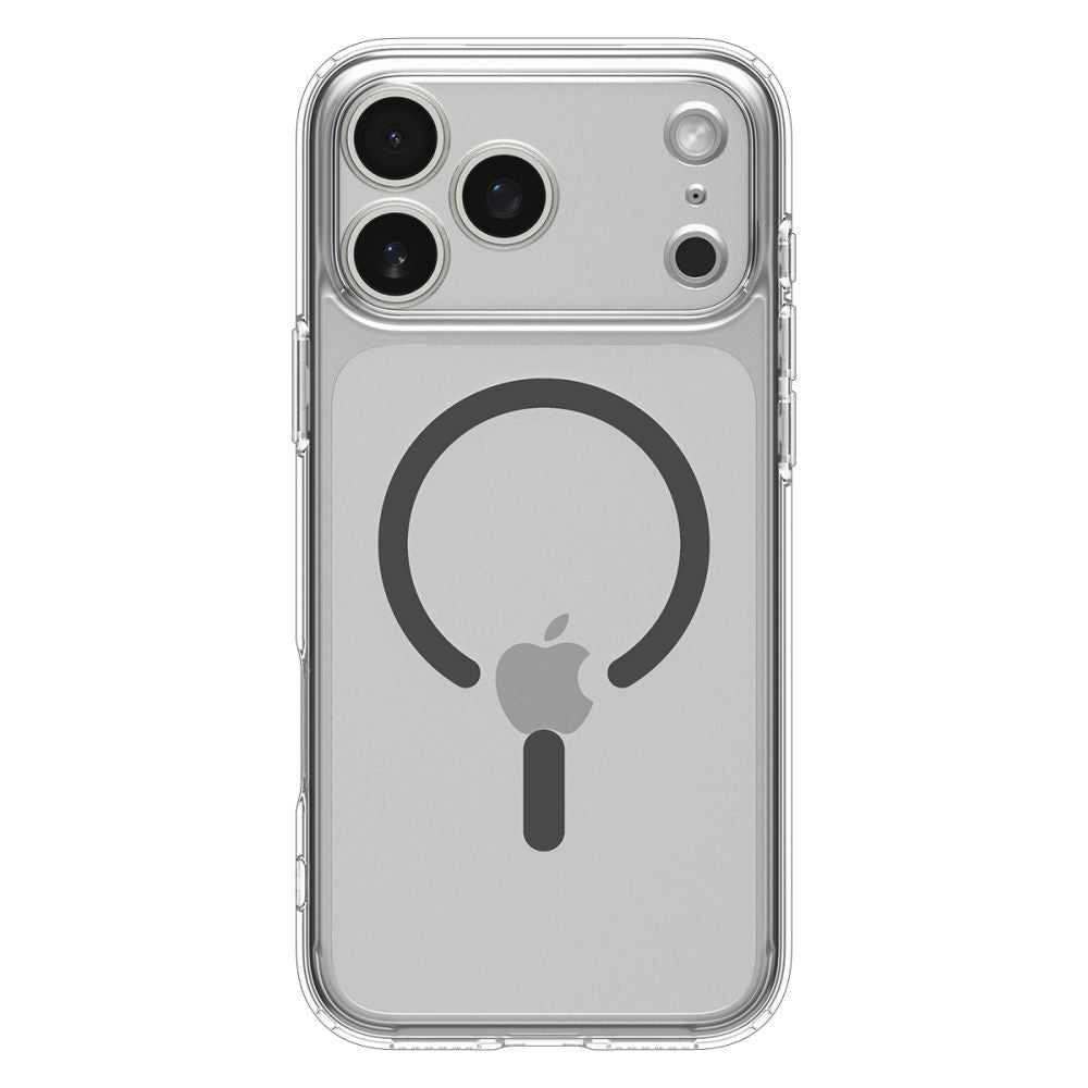 Étui MagSafe pour Apple iPhone 17 Pro, Spigen, Ultra Hybrid, Gris ACS10347