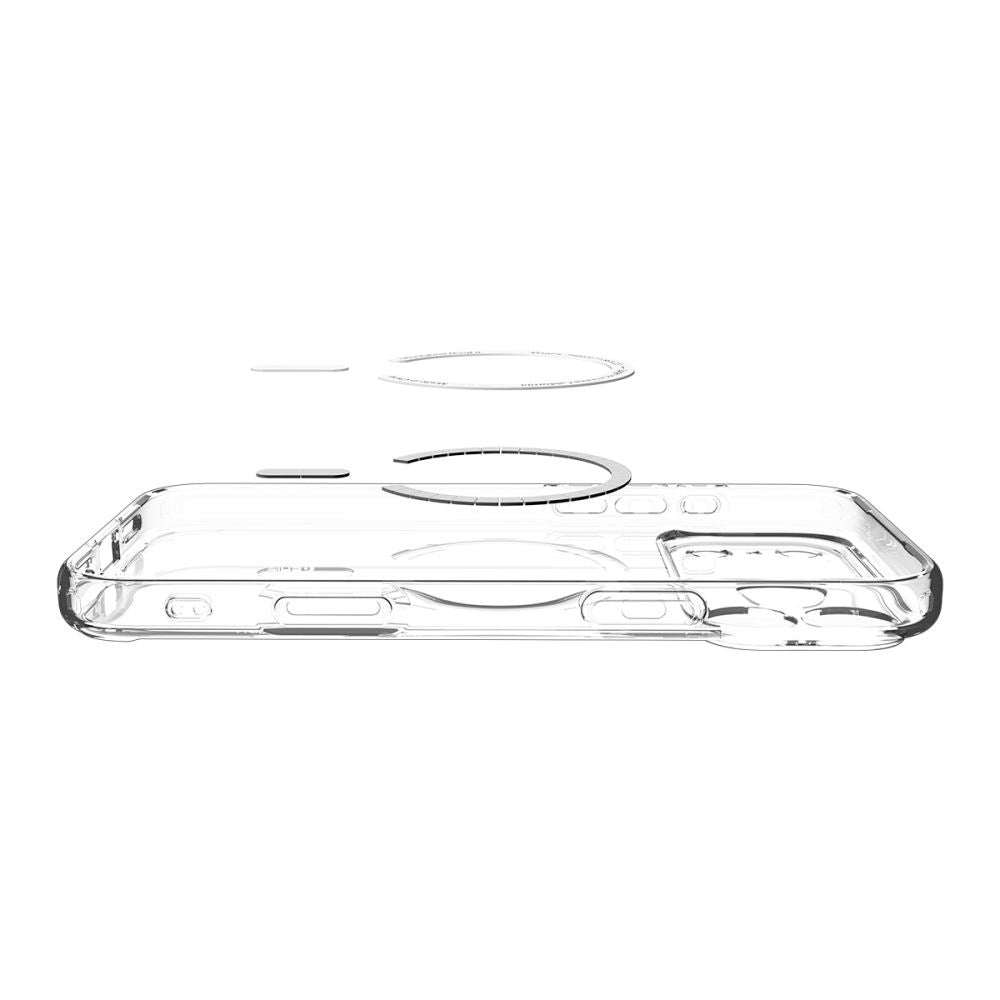 Étui MagSafe pour Apple iPhone 17 Pro, Spigen, Ultra Hybrid, Gris ACS10347