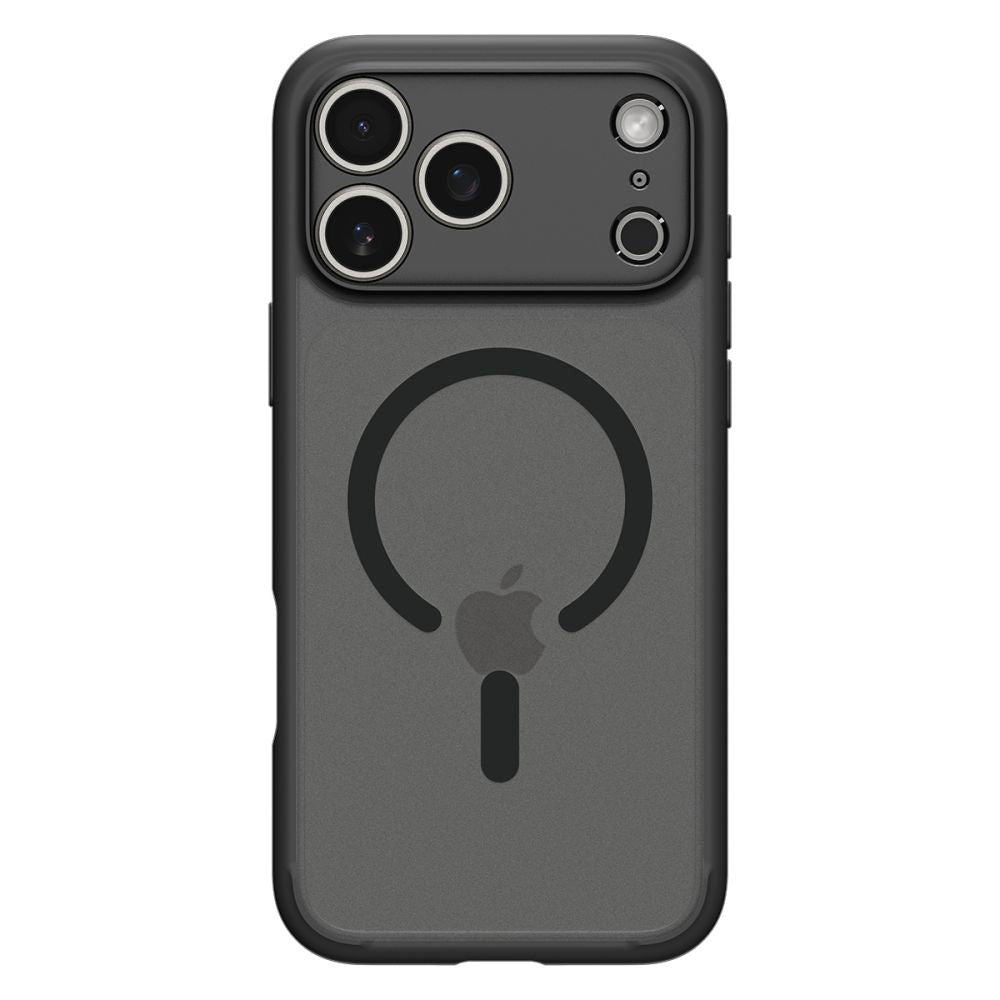 Coque MagSafe pour Apple iPhone 17 Pro, Spigen, Ultra Hybrid, Noir Satiné ACS10349
