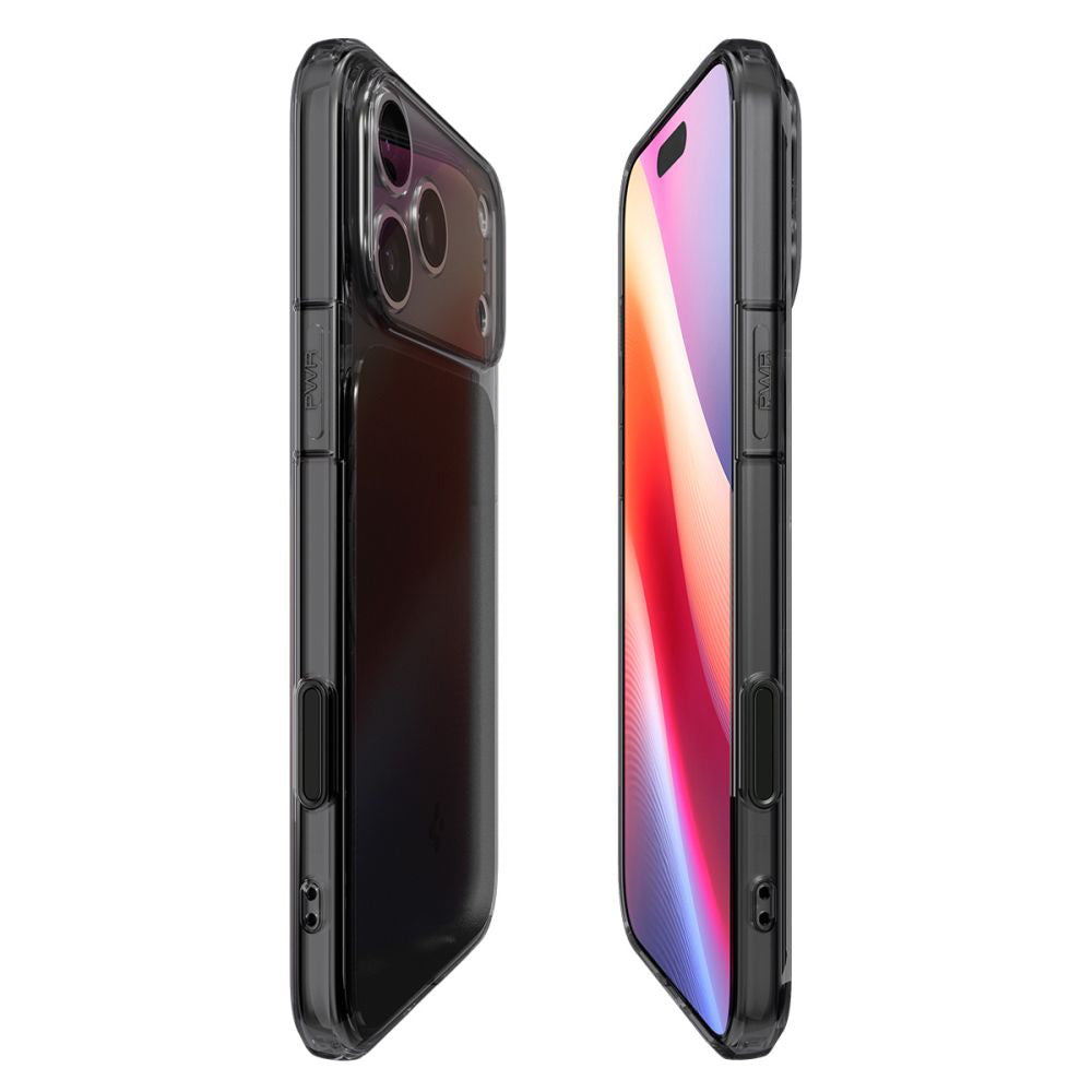 Coque MagSafe pour Apple iPhone 17 Pro, Spigen, Ultra Hybrid T, Noir Mat ACS10345