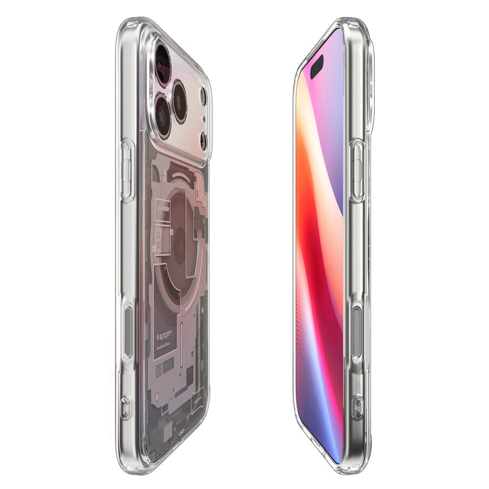Étui MagSafe pour Apple iPhone 17 Pro, Spigen, Ultra Hybrid Zero One, Beige ACS10352
