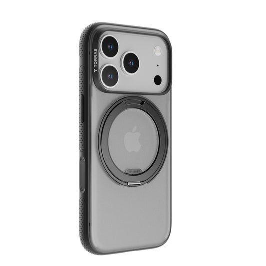 Housse MagSafe pour Apple iPhone 17 Pro, Torras, Ostand R Fitness, Noire