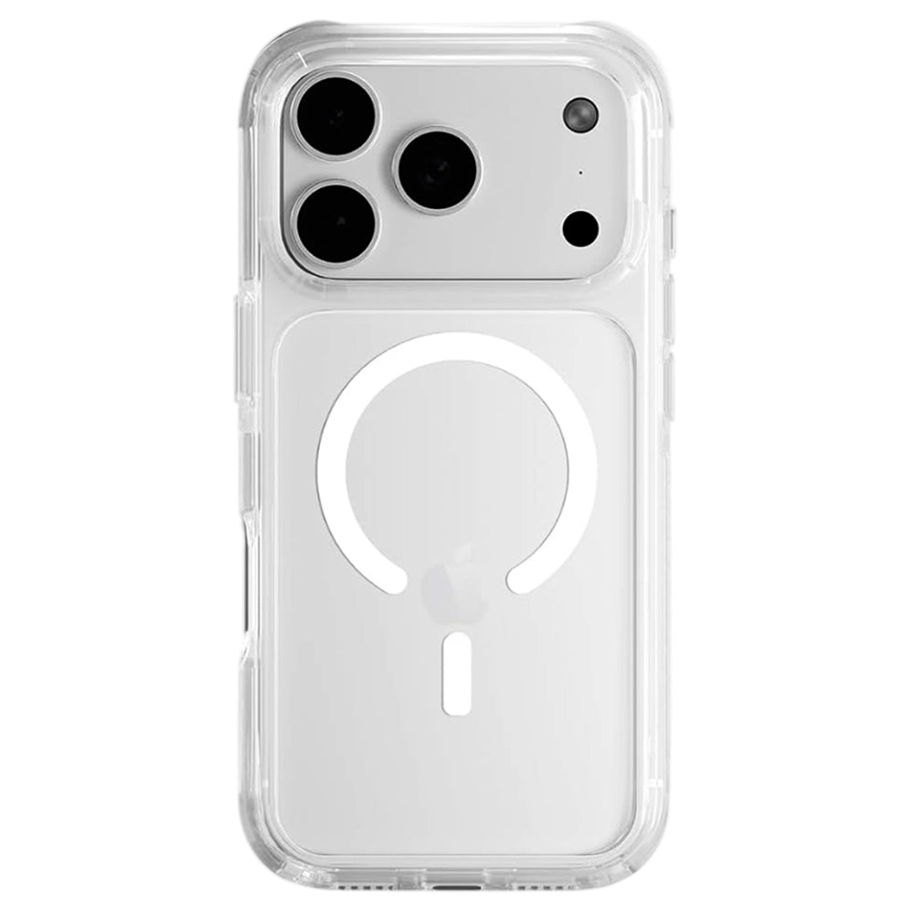 Coque MagSafe pour Apple iPhone 17 Pro, UNIQ, Combat MagClick, Blanche