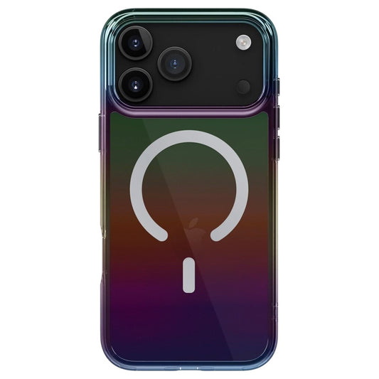 Étui MagSafe pour Apple iPhone 17 Pro, UNIQ, Iridescia MagClick, Aurora