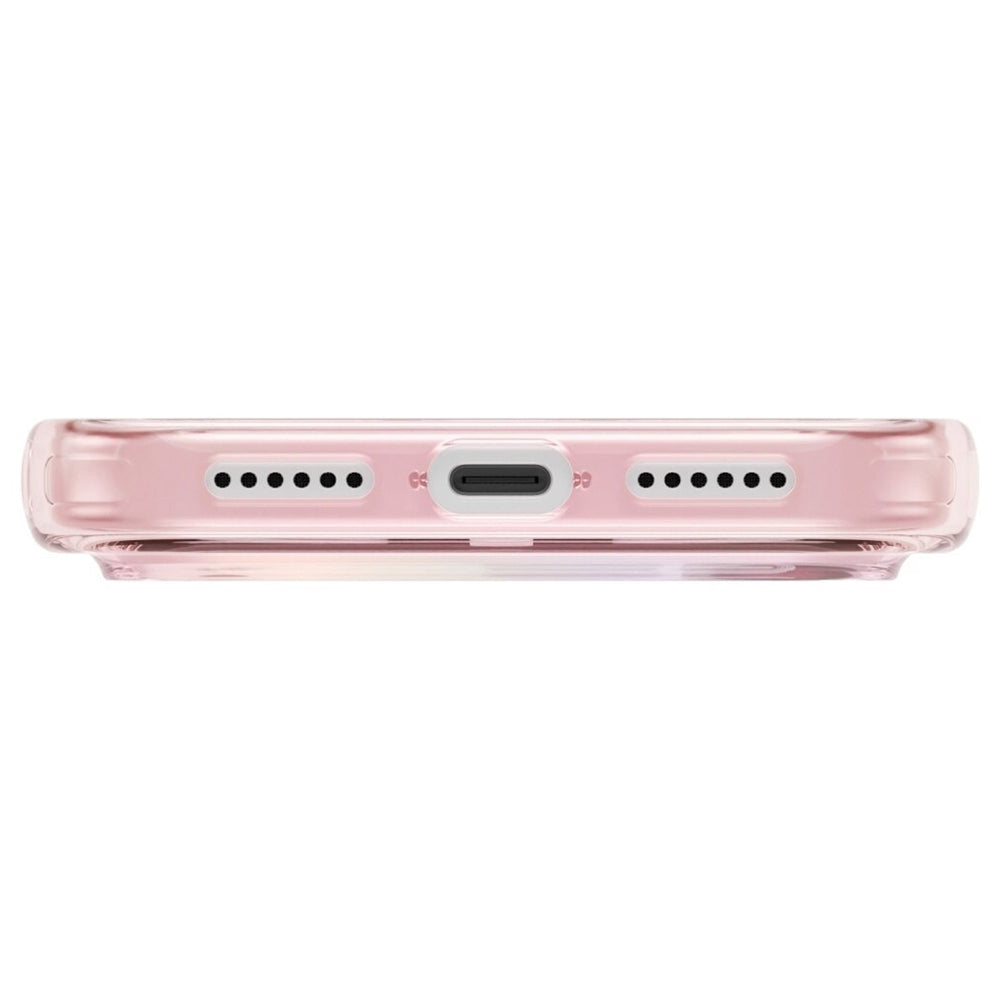 Étui MagSafe pour Apple iPhone 17 Pro, UNIQ, Iridescia MagClick, Bleu Pastel