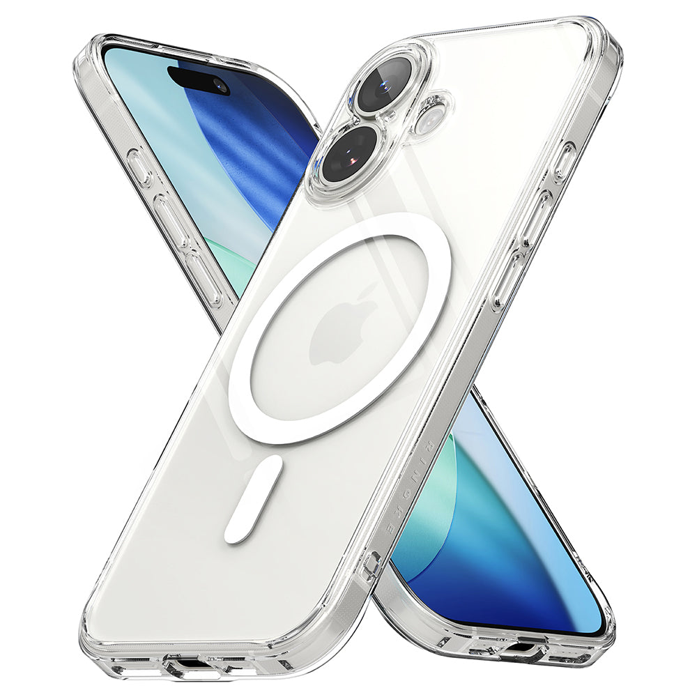Coque MagSafe pour Apple iPhone 17, Ringke, Fusion, Transparente