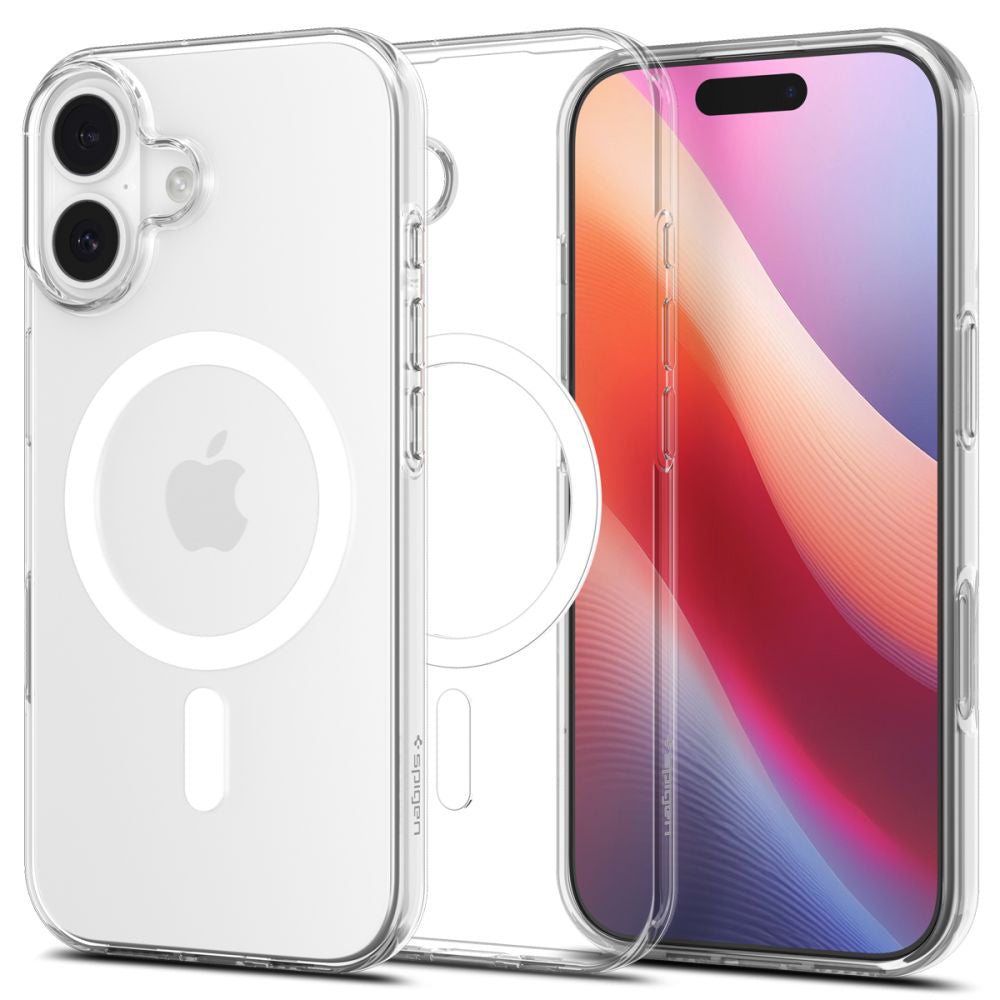 Coque MagSafe pour Apple iPhone 17, Spigen, Liquid Crystal, Blanche ACS10397