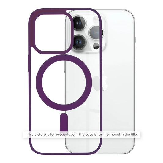 Coque MagSafe pour Apple iPhone 17, Techsuit, Pro, Mauve