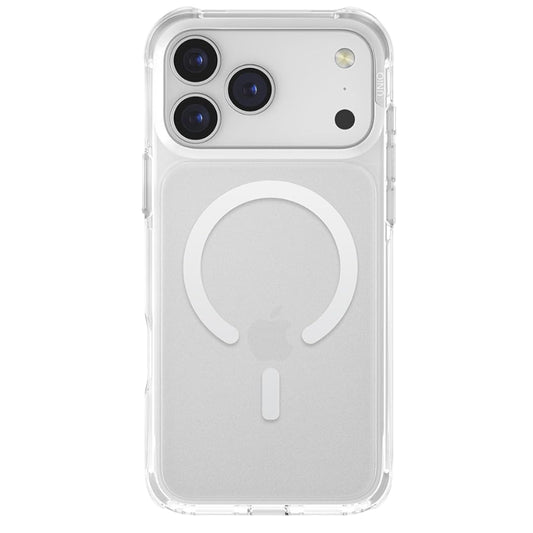 Coque MagSafe pour Apple iPhone 17, UNIQ, LifePro Xtreme MagClick, Transparente
