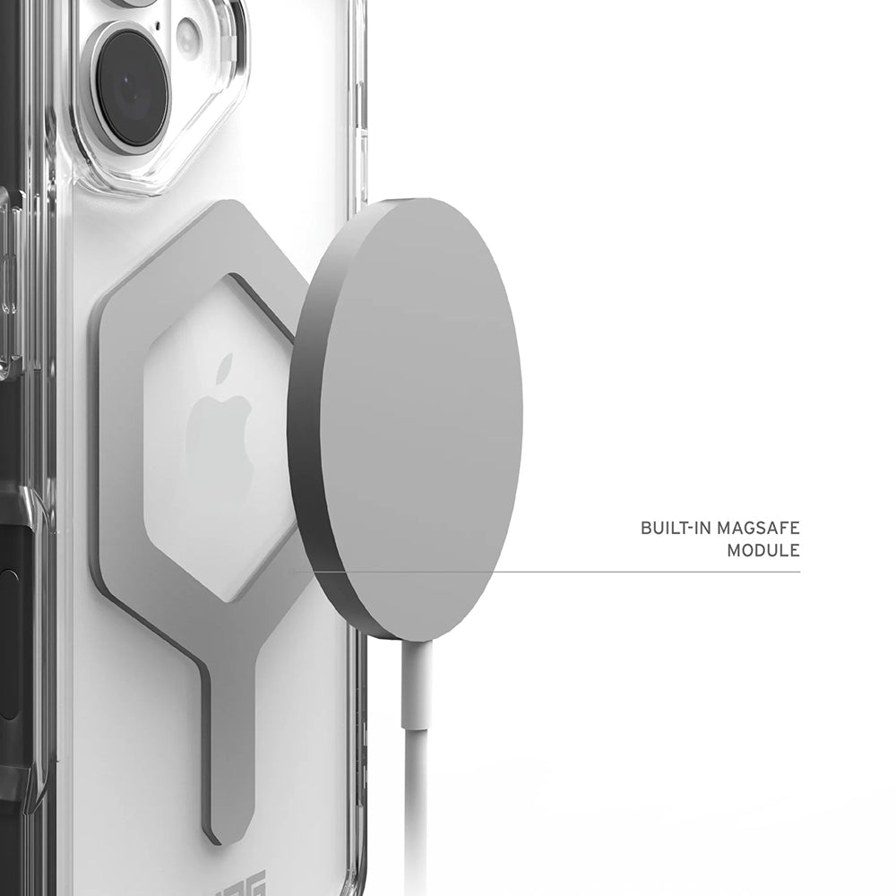 MagSafe Case for Apple iPhone 17, Urban Armor Gear, Plyo, White