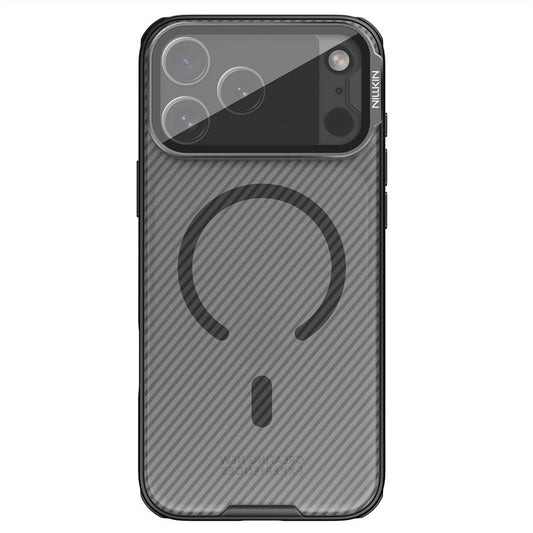 Coque MagSafe pour Apple iPhone 18 Pro / 17 Pro, Nillkin, CamShield Prop, Noir Transparent
