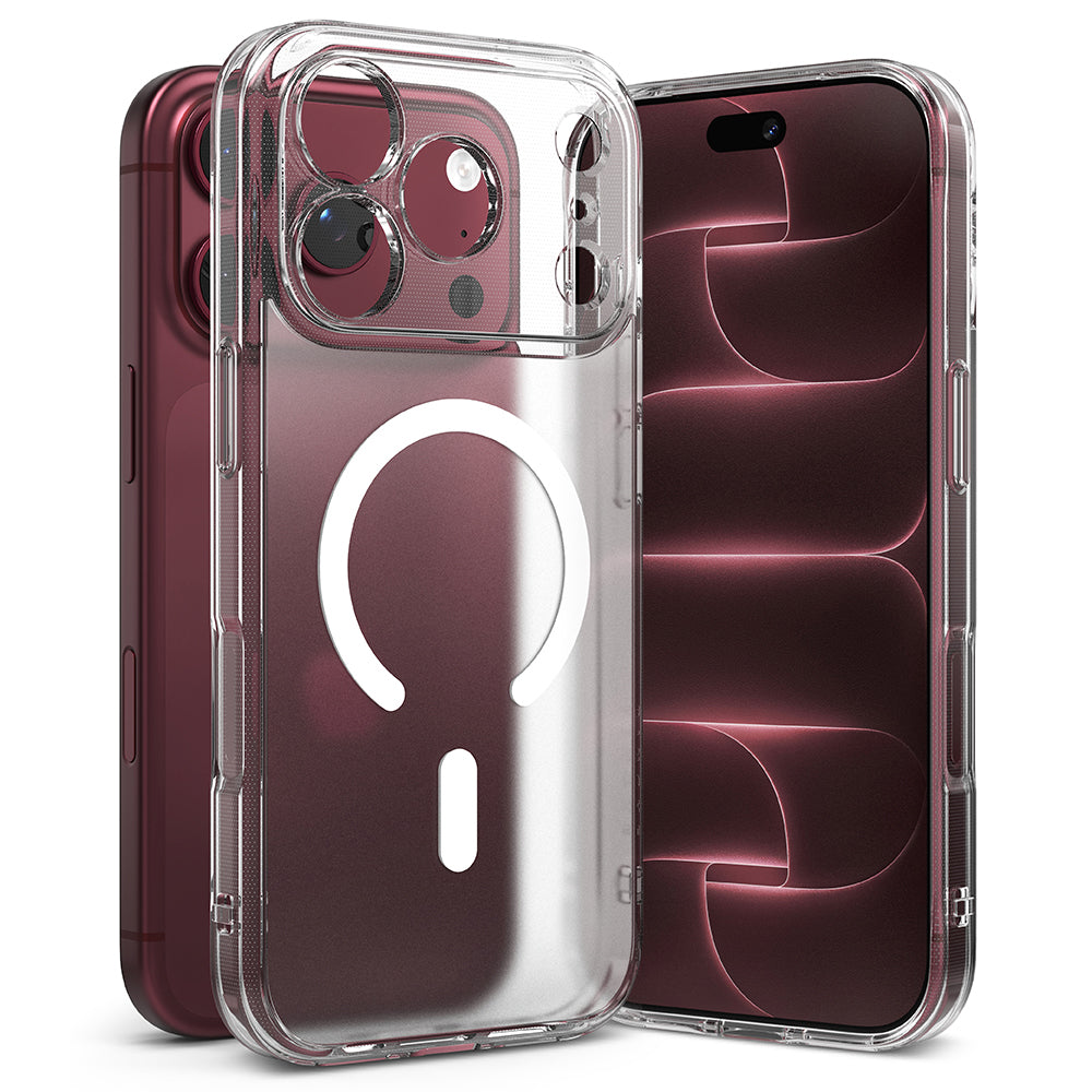 MagSafe Case for Apple iPhone 18 Pro / 17 Pro, Ringke, Fusion, Matte Transparent