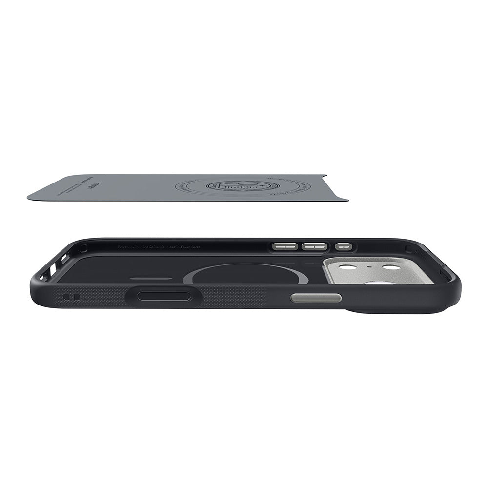 Coque MagSafe pour Apple iPhone 18 Pro / 17 Pro, Spigen, Caseology Nano Pop, Noire ACS12177