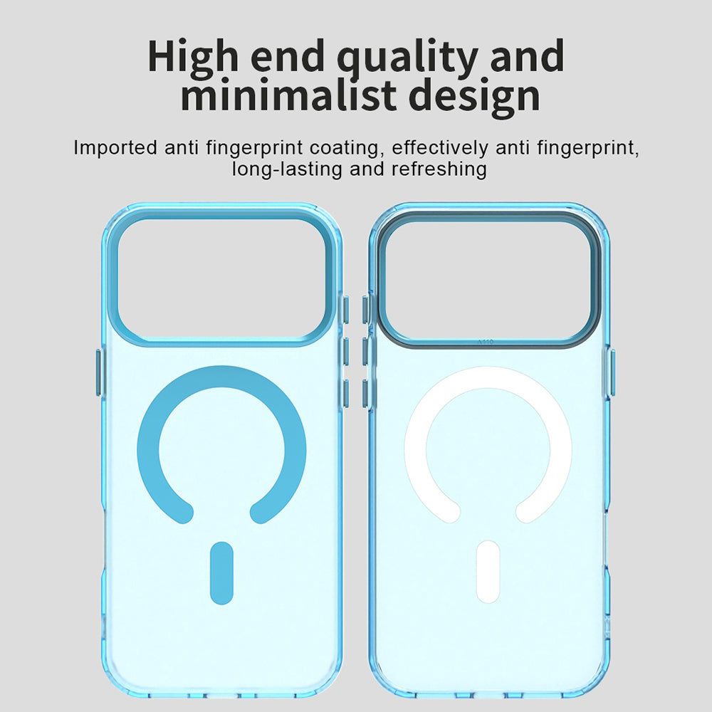 Coque MagSafe pour Apple iPhone 18 Pro / 17 Pro, Techsuit, CandyCase, Bleue