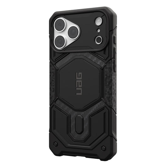 Coque MagSafe pour Apple iPhone 18 Pro / 17 Pro, Urban Armor Gear, Monarch Pro Carbon, Noire