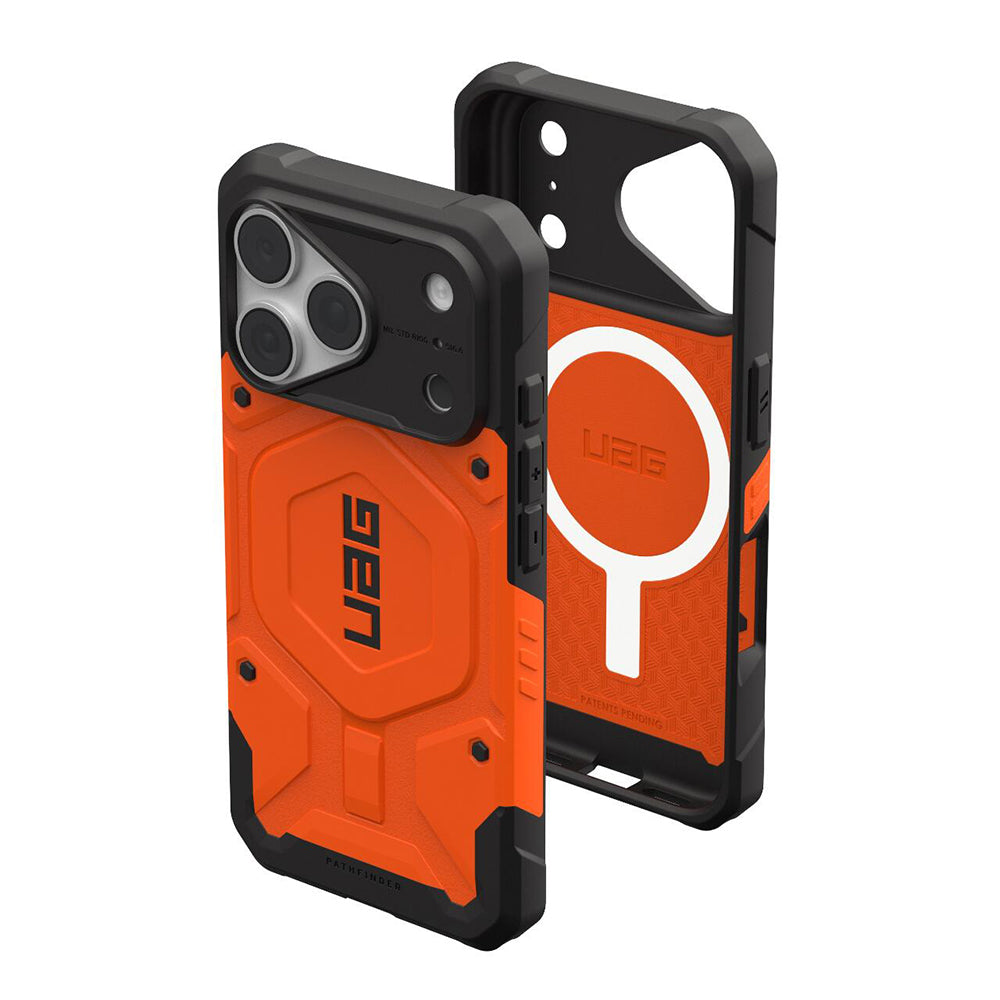 Coque MagSafe pour Apple iPhone 18 Pro / 17 Pro, Urban Armor Gear, Pathfinder, Orange