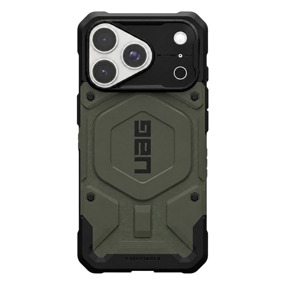 Coque MagSafe pour Apple iPhone 18 Pro / 17 Pro, Urban Armor Gear, Pathfinder, Vert