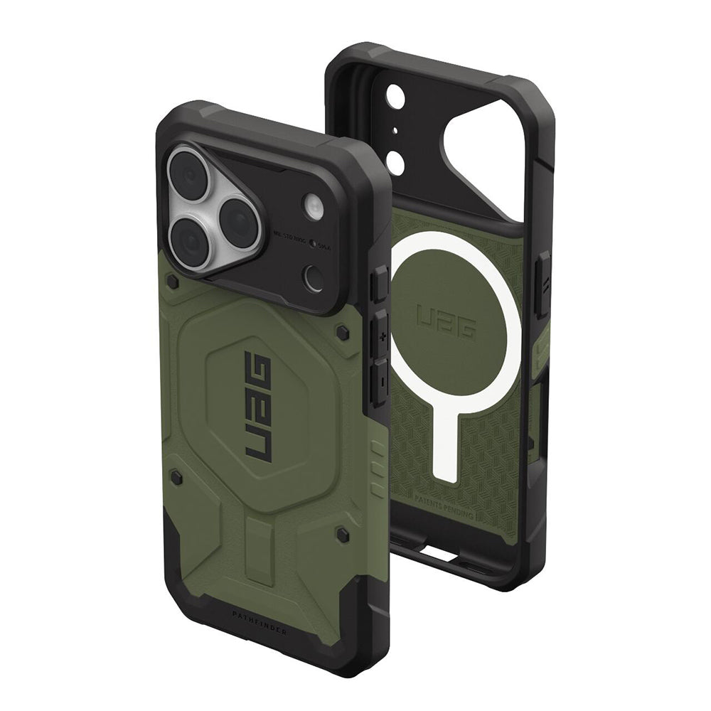 Coque MagSafe pour Apple iPhone 18 Pro / 17 Pro, Urban Armor Gear, Pathfinder, Vert