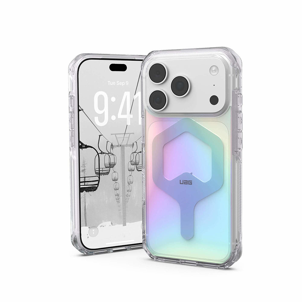 Coque MagSafe pour Apple iPhone 18 Pro / 17 Pro, Urban Armor Gear, Plyo, Iridescent