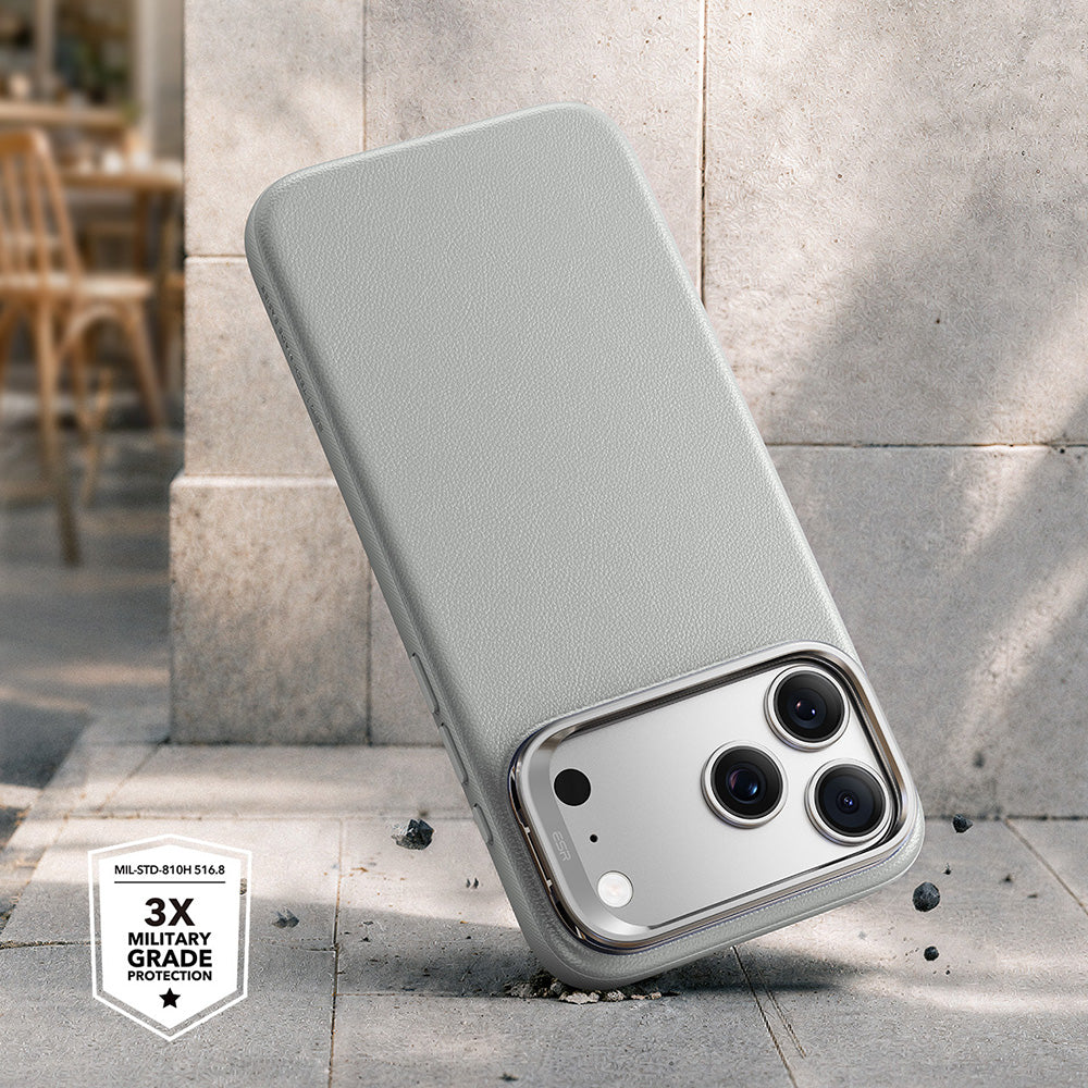 Coque MagSafe pour Apple iPhone 18 Pro Max / 17 Pro Max, ESR, Atelier avec support, Gris