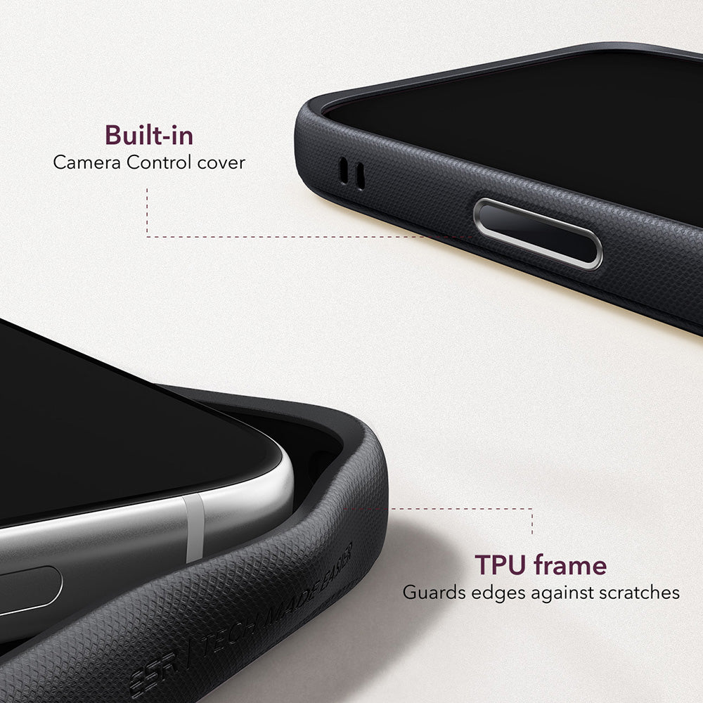 Coque MagSafe pour Apple iPhone 18 Pro Max / 17 Pro Max, ESR, Atelier avec support, Noire