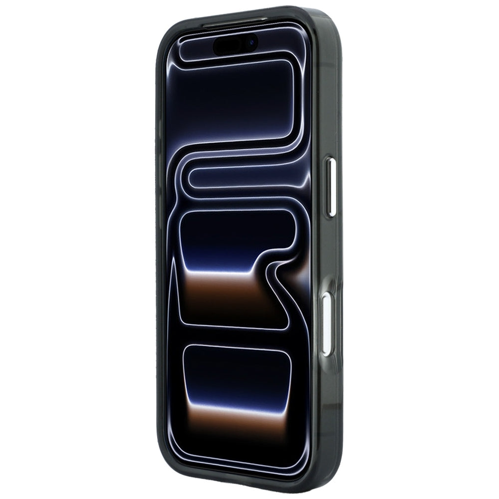 Coque MagSafe pour Apple iPhone 18 Pro Max / 17 Pro Max, Karl Lagerfeld, IML Ikonik Sketch Print, Noire