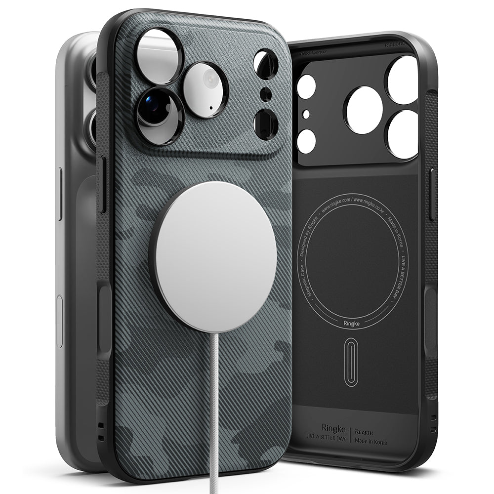 Coque MagSafe pour Apple iPhone 18 Pro Max / 17 Pro Max, Ringke, Onyx, Camouflage