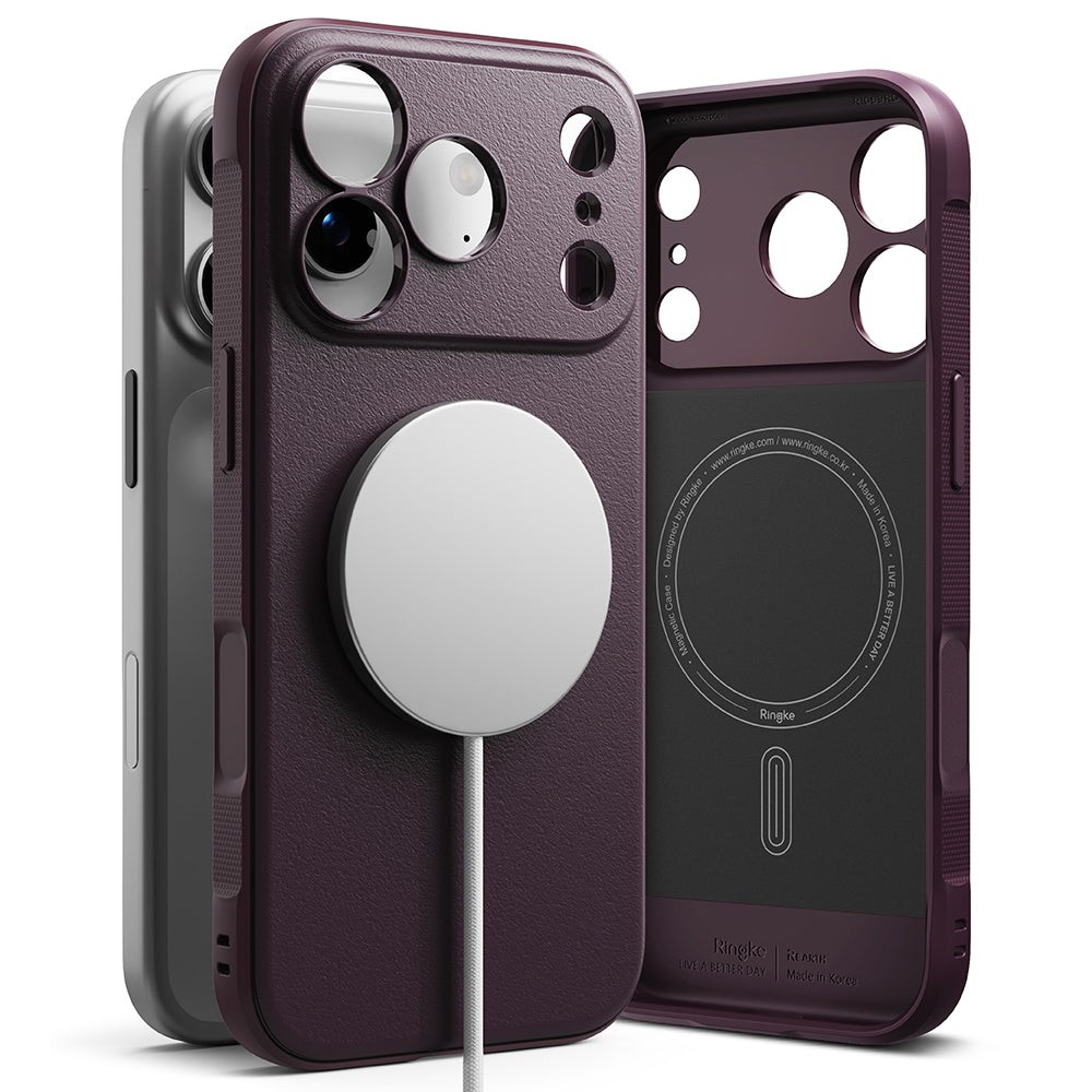 MagSafe Case for Apple iPhone 18 Pro Max / 17 Pro Max, Ringke, Onyx, Dark Burgundy