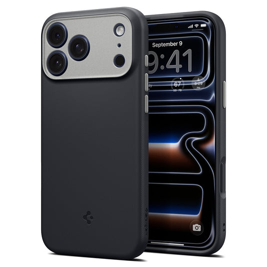 Coque MagSafe pour Apple iPhone 18 Pro Max / 17 Pro Max, Spigen, Caseology Nano Pop, Noire ACS12142